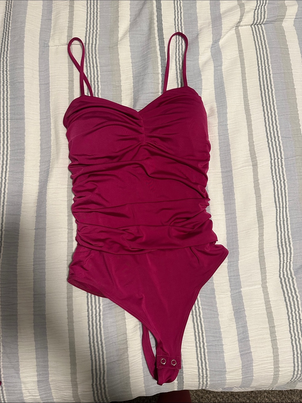 Cami thong body suit
